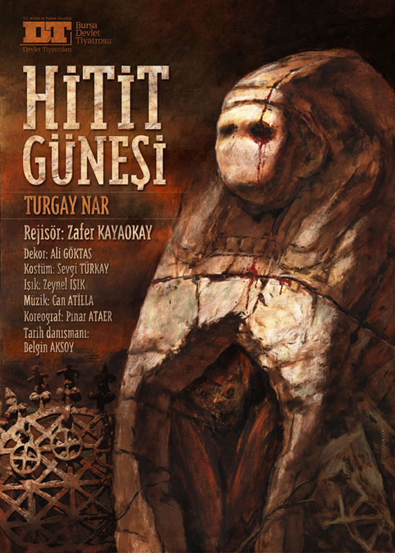 “Hitit Güneşi” afişi, Bursa Devlet Tiyatrosu, 2006