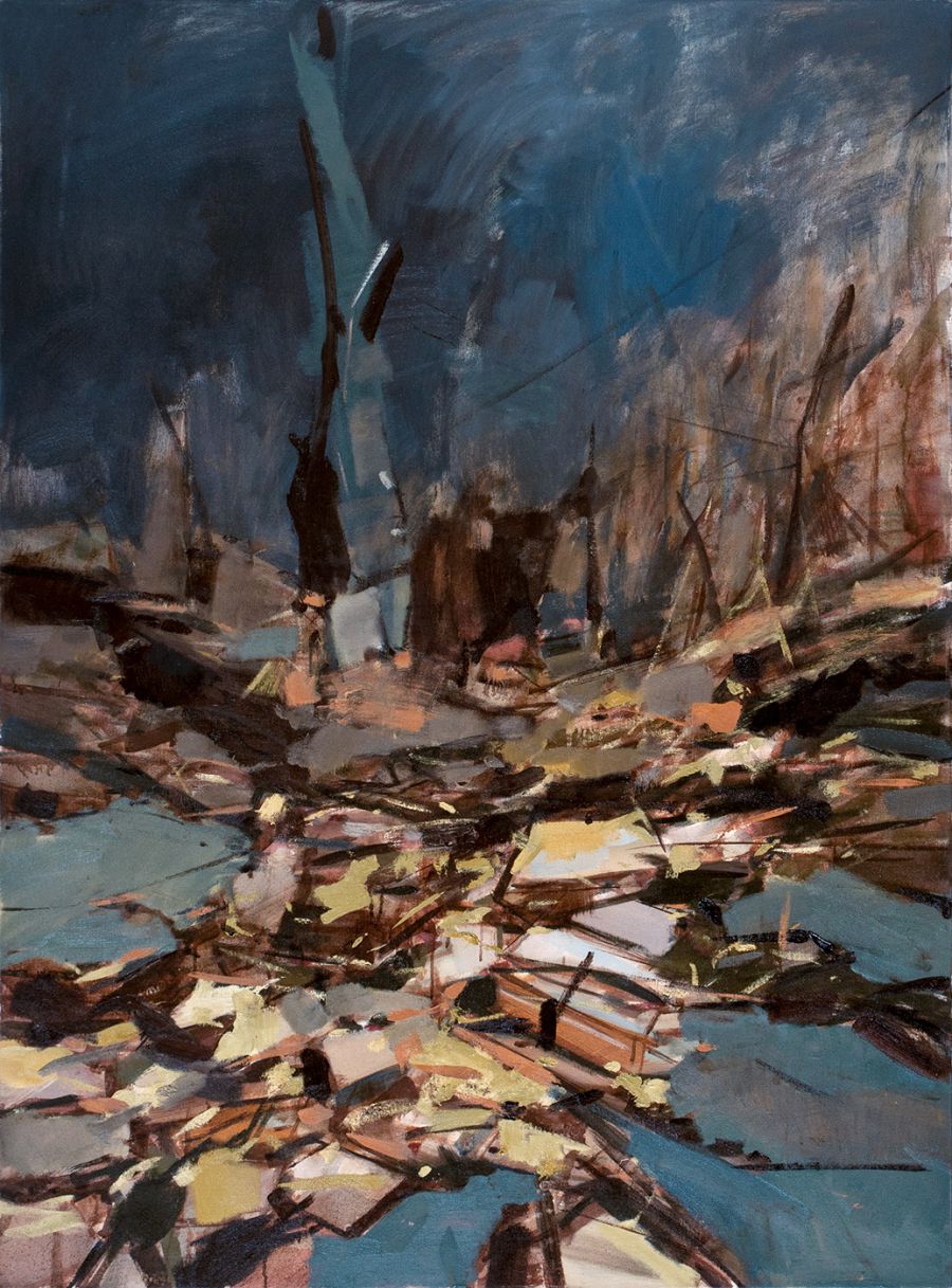 Our Filth, 2007, Oil on canvas, 130 x 97 cm