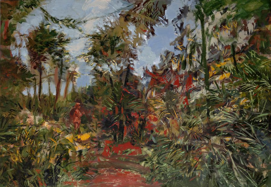 Pathogen, 2021, Oil on canvas, 90 x 130 cm