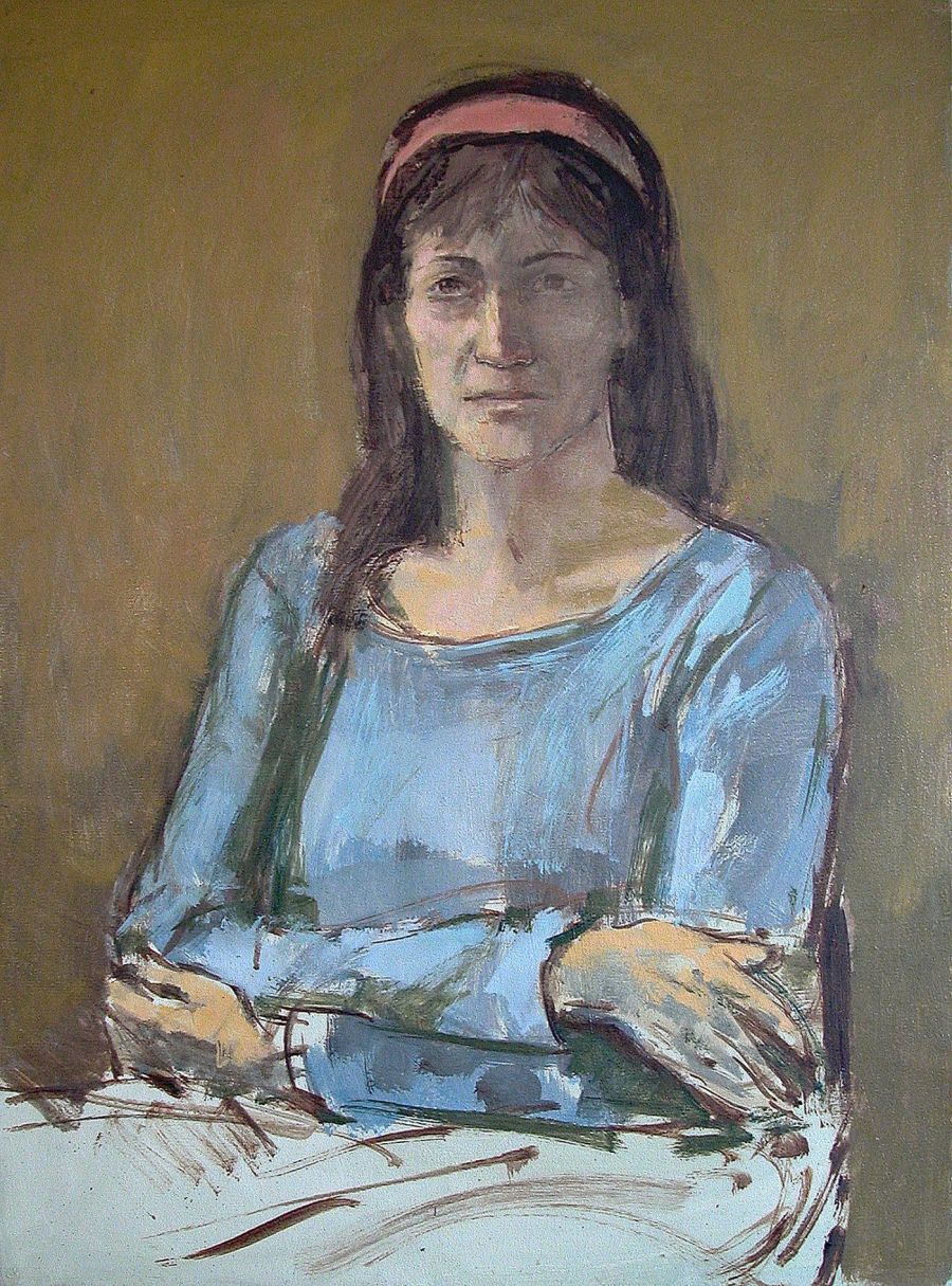 Portrait of K, 2004, Oil on canvas, 70 x 50 cm