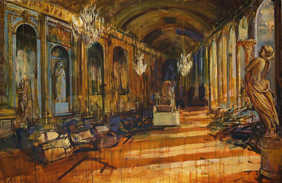 The Contract, 2012, Oil on canvas, 130 x 200 cm