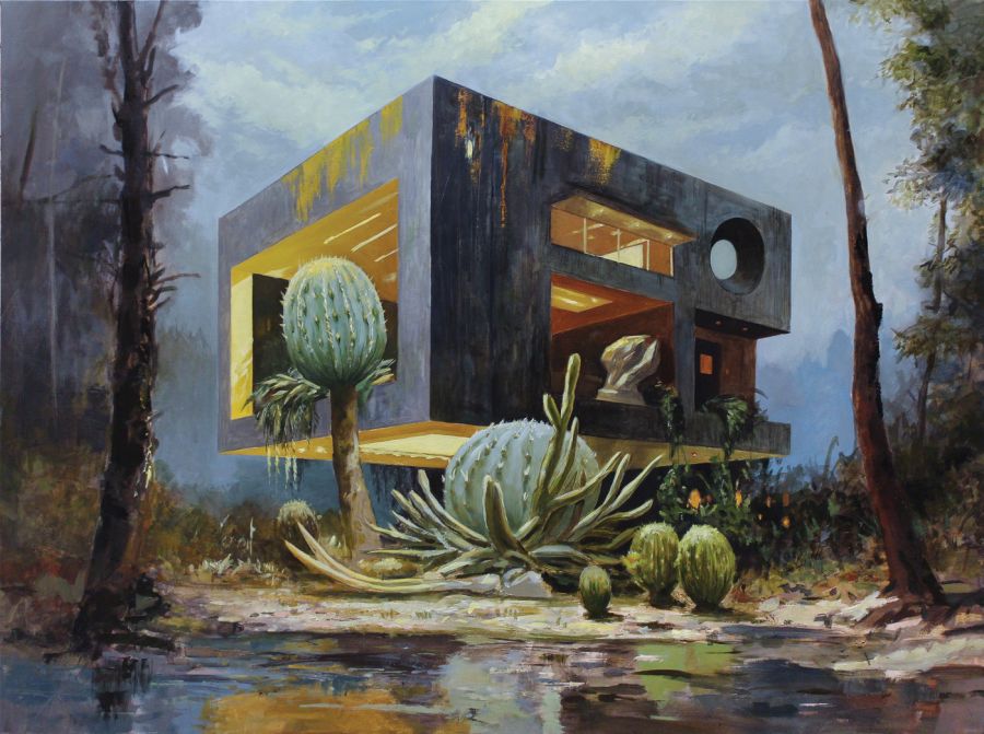 Bad Seed, 2023, Oil on canvas, 97 x 130 cm.